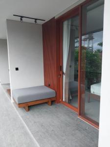 Balkón nebo terasa v ubytování Cuan House Ubud