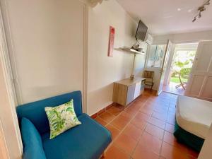 Zona de estar de Studio Hibiscus Anse des rochers Saint Francois