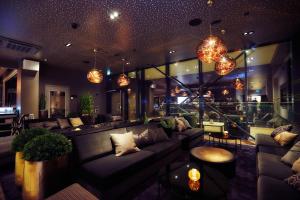 Posezení v ubytování Hotel Frøya