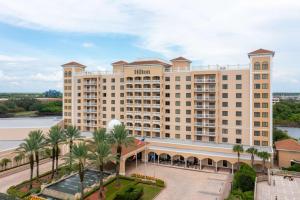 an aerial view of the hilton naples resort at Hilton St. Petersburg Carillon Park in St. Petersburg