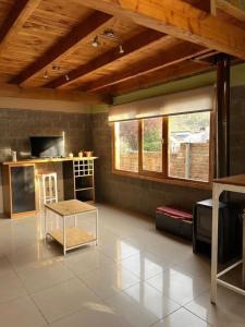 Kuchyň nebo kuchyňský kout v ubytování Mora Tempo