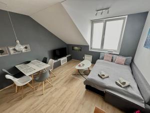 Posezení v ubytování Dolní Morava - Apartmány