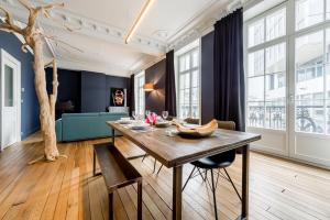 Posezení v ubytování Smartflats Design - Gaité