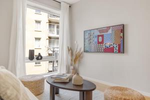 Et opholdsområde på Flott leilighet i hjerte av Oslo