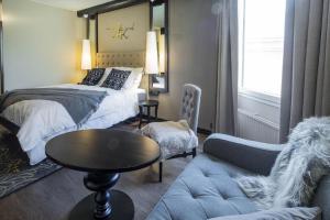 Postel nebo postele na pokoji v ubytování Lapland Hotels Oulu