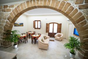 Posezení v ubytování B&B La Dimora di Pepè