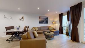 Posezení v ubytování strandnahe FeWo mit Balkon, Residenz Bel Vital 23, Binz