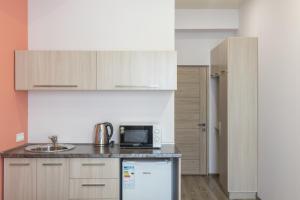 Köök või kööginurk majutusasutuses Hotel Armeni