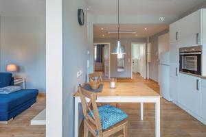 Η κουζίνα ή μικρή κουζίνα στο Küstenzauber