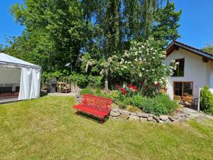 Zahrada ubytování Ferienhaus am Park