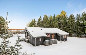 Nice Home In Fjerritslev With Sauna v zimě