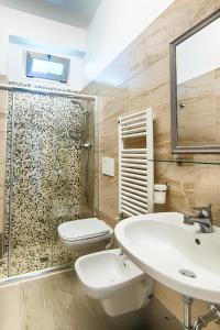 Koupelna v ubytování Albergo Villa Lucia
