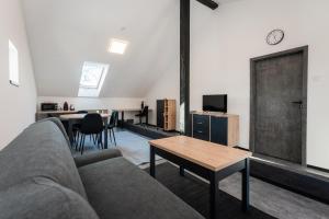 Μια τηλεόραση ή/και κέντρο ψυχαγωγίας στο Apartmány Modřany