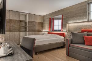 Voodi või voodid majutusasutuse Bio Hotel Hermitage toas