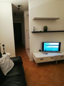 uma sala de estar com um sofá e uma televisão em Rox Apartment - 027023-LOC-00174 em Mira