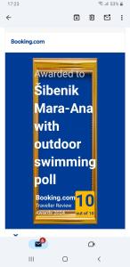 Fotografie z fotogalerie ubytování Šibenik Mara-Ana with outdoor swimming poll v Šibeniku