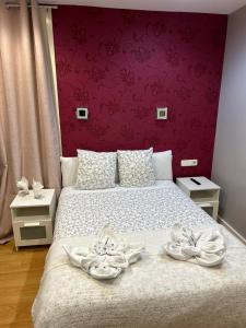 Hostal New Dream Madrid客房内的一张或多张床位