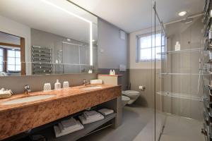 Vannituba majutusasutuses Bio Hotel Hermitage