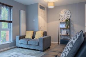 Χώρος καθιστικού στο Beautiful apartment in the heart of Belfast!!