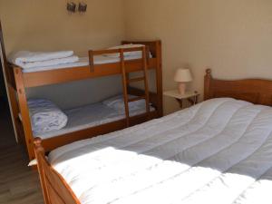 Krevet ili kreveti na sprat u jedinici u okviru objekta Appartement Bolquère-Pyrénées 2000, 2 pièces, 6 personnes - FR-1-592-36