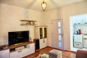 Μια τηλεόραση ή/και κέντρο ψυχαγωγίας στο MIB Apartment