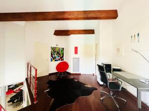 Posedenie v ubytovaní Villa Cosy - Villa de vacances environnement calme MAE-4054