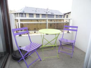 Balkón alebo terasa v ubytovaní Résidence Le Chateau Durieux 1 - Ravissant petit studio au coeur de la ville ! MAE-1064 + 1 fotografia