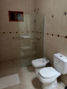 Koupelna v ubytování Las Casuarinas