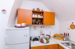 Küche/Küchenzeile in der Unterkunft Apartment Ivona