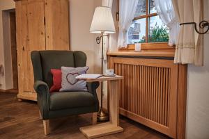 Posedenie v ubytovaní Biohotel Walserstuba