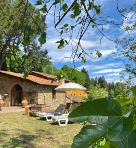 Zahrada ubytování Berenice in Chianti - Authentic Tuscan Country House