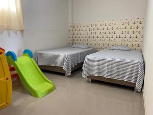 Postel nebo postele na pokoji v ubytování CASA GRAU - ZORRITOS