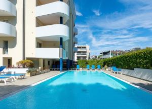 Πισίνα στο ή κοντά στο Green Holiday Wohnung mit Schwimmbad