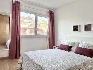 Posteľ alebo postele v izbe v ubytovaní Destino Málaga, El Palo I + 6 fotografií