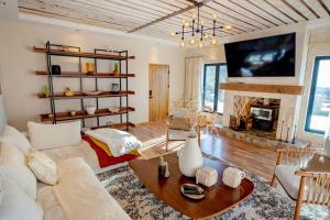 Posezení v ubytování Villa Amore Valentina, Valle de Guadalupe