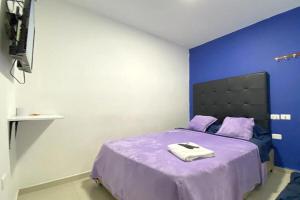 Postel nebo postele na pokoji v ubytování HOTEL VITRU + 14 fotografií
