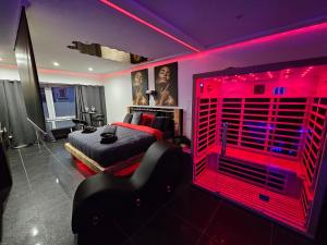 Posezení v ubytování Magnifique Suite Spa Luxembourg