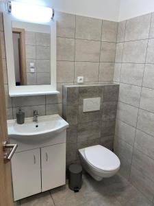 Apartmány Hodonín的一间浴室