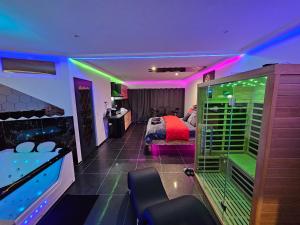 Lázně a/nebo wellness v ubytování Magnifique Suite Spa Luxembourg