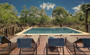 Greater Kruger View - Luxury Bush Villa内部或周边的泳池
