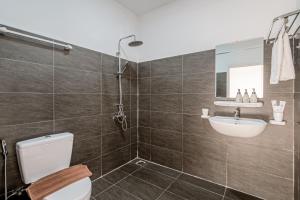 Koupelna v ubytování BIDV Central Da Lat Hotel