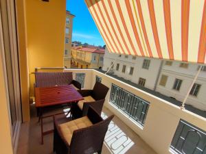 Балкон или терраса в Trieste LIVING