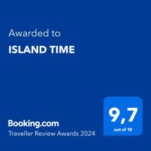 ISLAND Time Deluxe Apartment Downtown 3 floors tanúsítványa, márkajelzése vagy díja