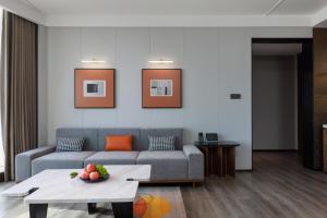 Istumisnurk majutusasutuses UrCove by Hyatt Foshan Downtown