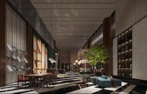 Istumisnurk majutusasutuses UrCove by Hyatt Foshan Downtown