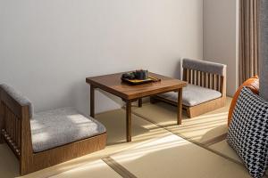 Istumisnurk majutusasutuses UrCove by Hyatt Foshan Downtown