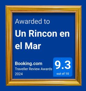 ベルレガートにあるUn Rincon en el Marの赤外線のエムアルマール賞を受賞した印画像