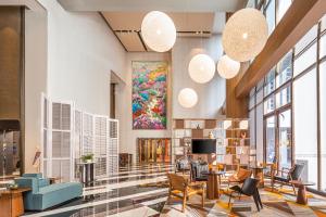 Posezení v ubytování UrCove by Hyatt Foshan Downtown