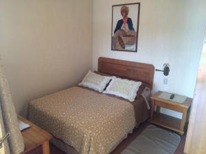 Postel nebo postele na pokoji v ubytování Posada De Los Volcanes