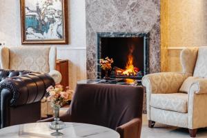 Posezení v ubytování Tbilisi Laerton Hotel